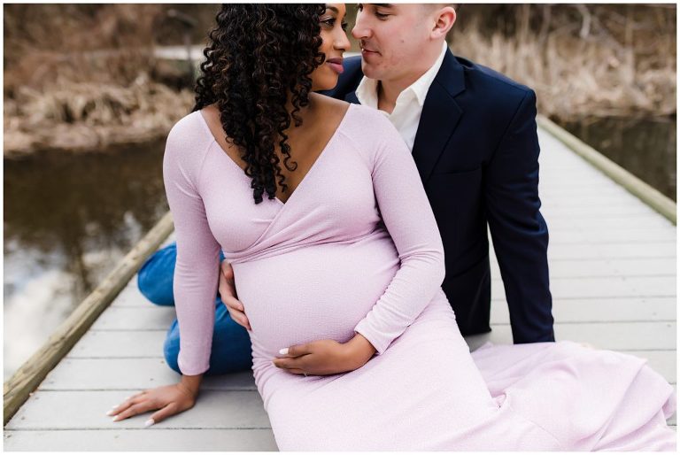 Brambleton VA Maternity Photographer | The Yates  I love it when a potential client contacts me and shares the details of how they met their partner.